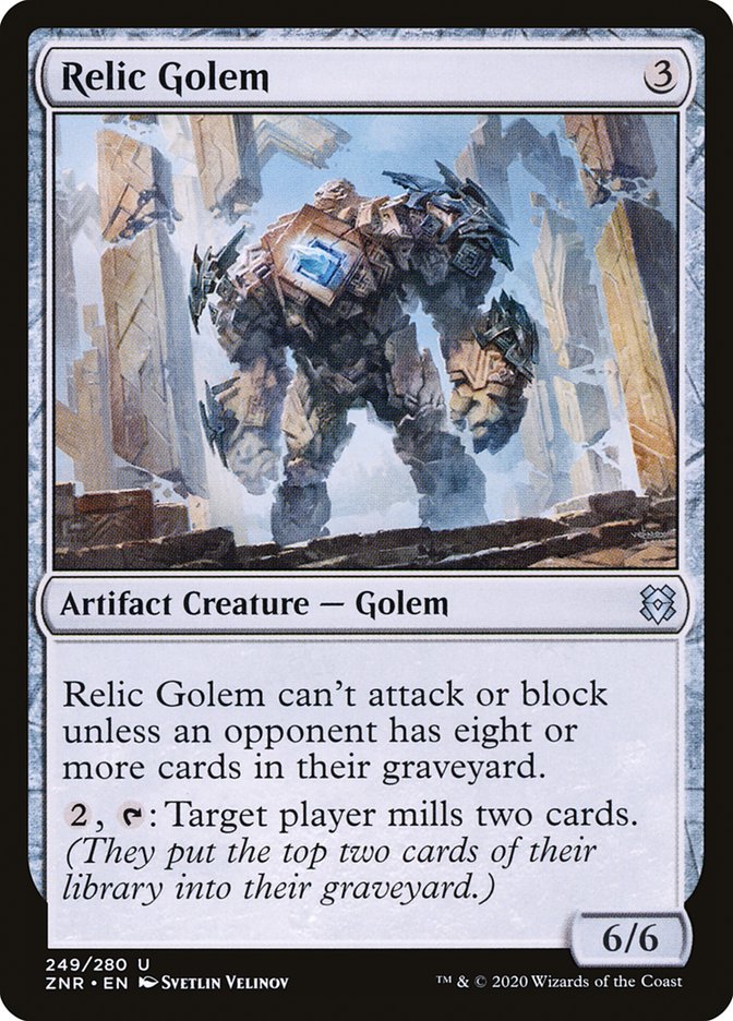 Relic Golem [Zendikar Rising] | Gaming Infinity