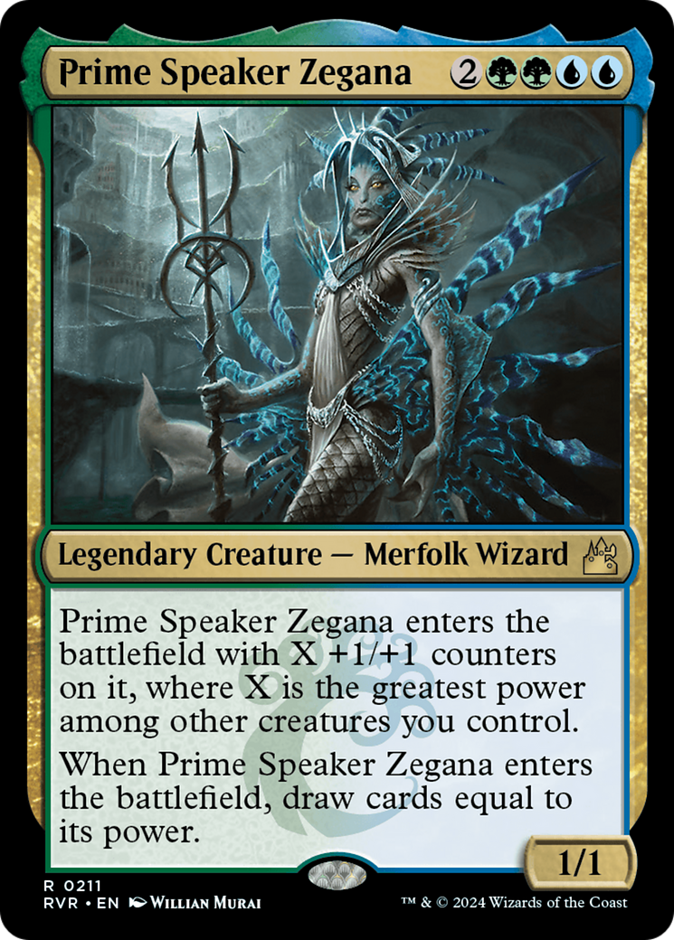 Prime Speaker Zegana [Ravnica Remastered] | Gaming Infinity