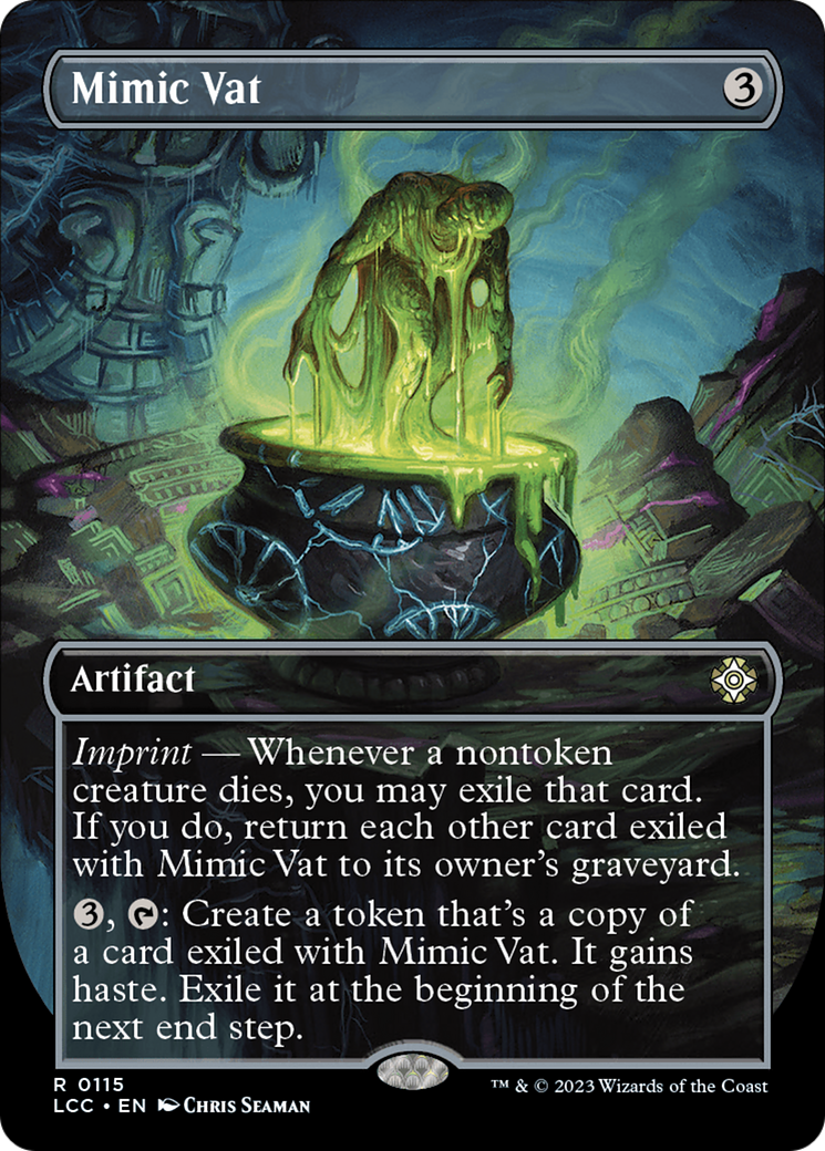 Mimic Vat (Borderless) [The Lost Caverns of Ixalan Commander] | Gaming Infinity