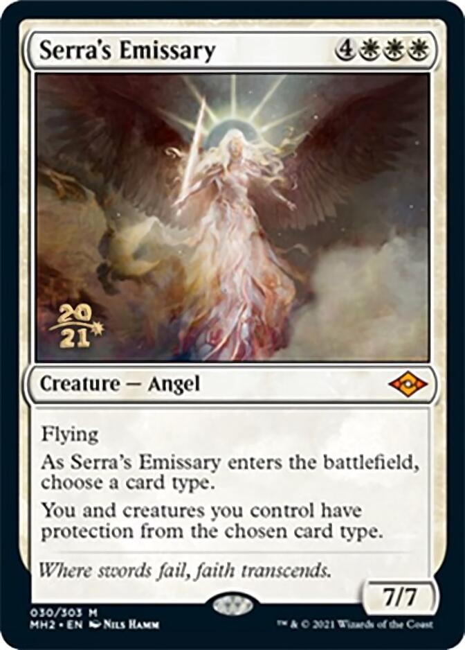 Serra's Emissary [Modern Horizons 2 Prerelease Promos] | Gaming Infinity