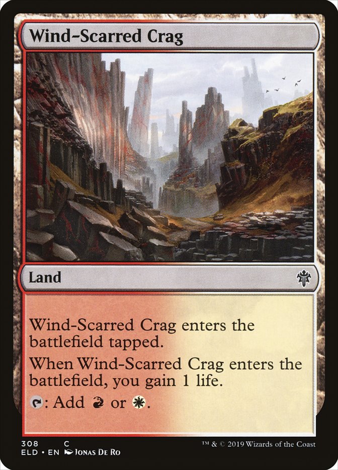 Wind-Scarred Crag [Throne of Eldraine] | Gaming Infinity