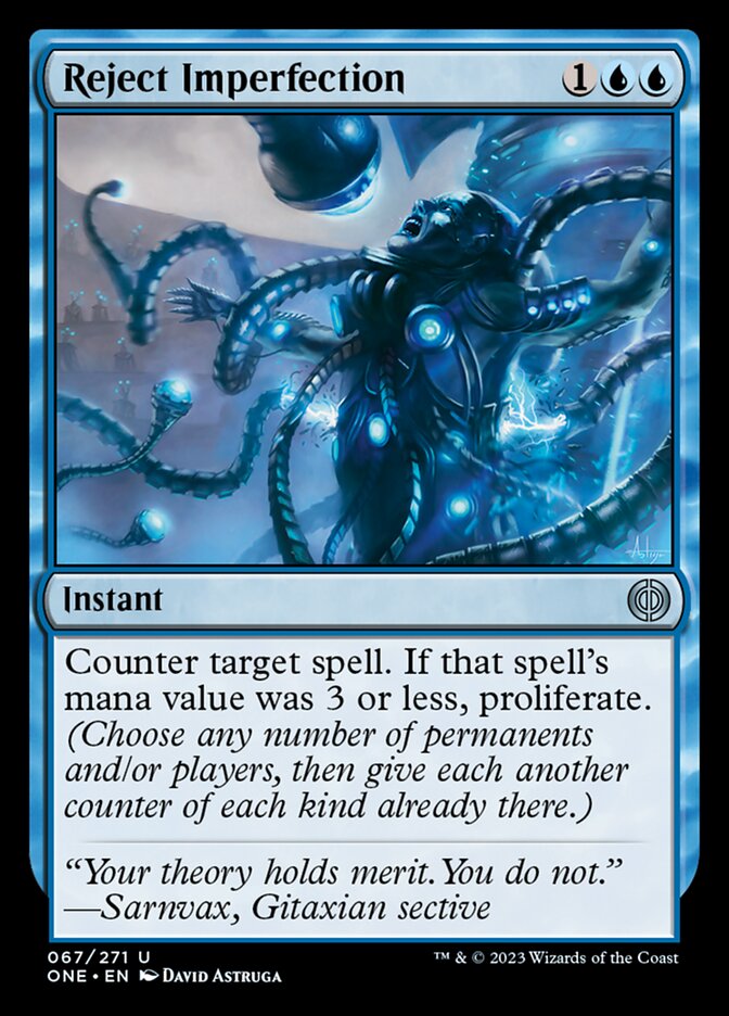 Reject Imperfection [Phyrexia: All Will Be One] | Gaming Infinity