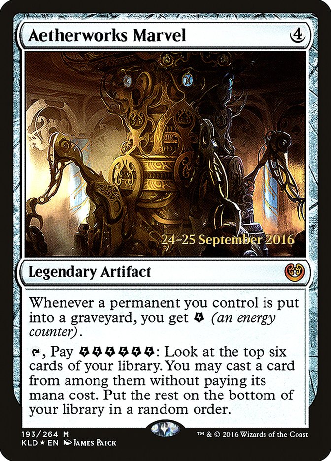 Aetherworks Marvel [Kaladesh Prerelease Promos] | Gaming Infinity