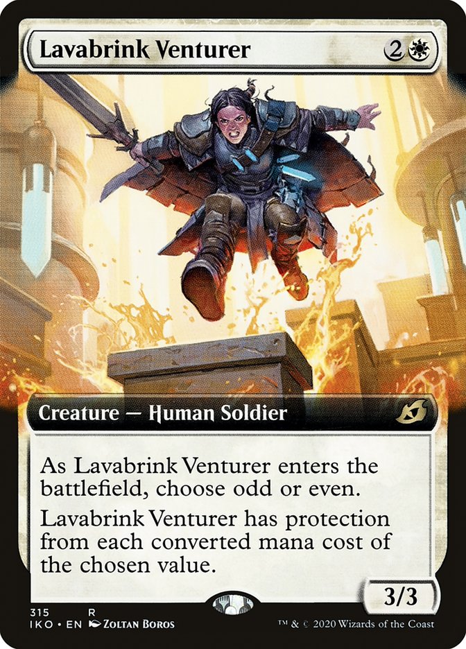 Lavabrink Venturer (Extended Art) [Ikoria: Lair of Behemoths] | Gaming Infinity