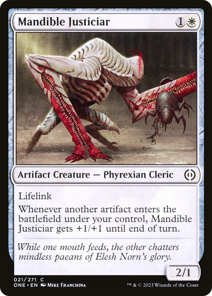 Mandible Justiciar [Phyrexia: All Will Be One] | Gaming Infinity