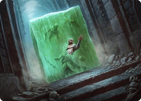 Gelatinous Cube Art Card [Dungeons & Dragons: Adventures in the Forgotten Realms Art Series] | Gaming Infinity