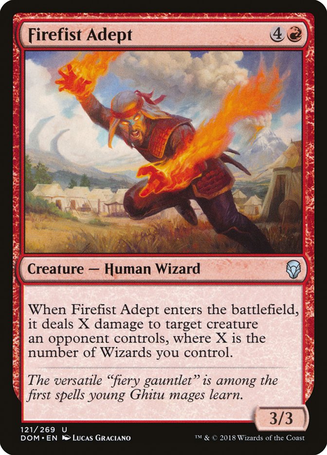 Firefist Adept [Dominaria] | Gaming Infinity