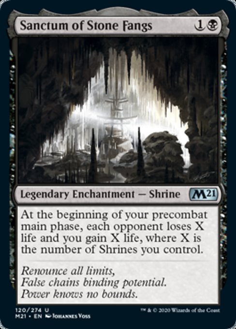 Sanctum of Stone Fangs [Core Set 2021] | Gaming Infinity