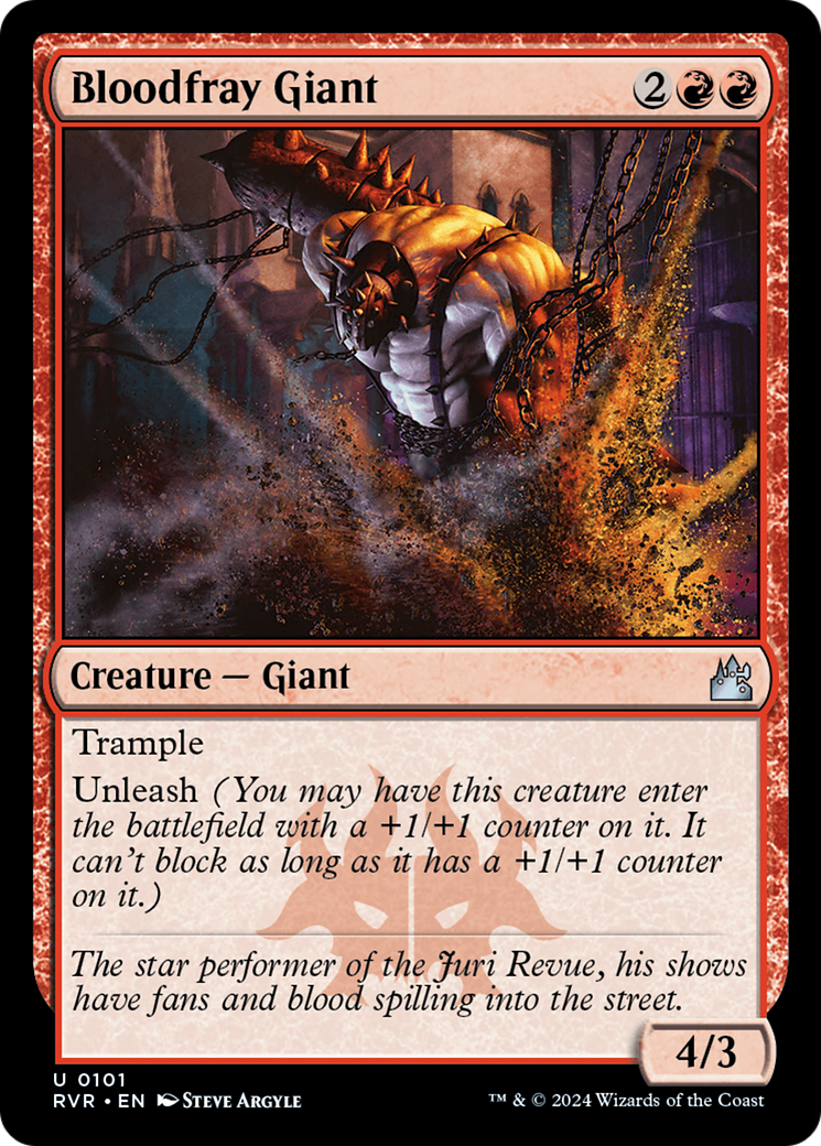 Bloodfray Giant [Ravnica Remastered] | Gaming Infinity