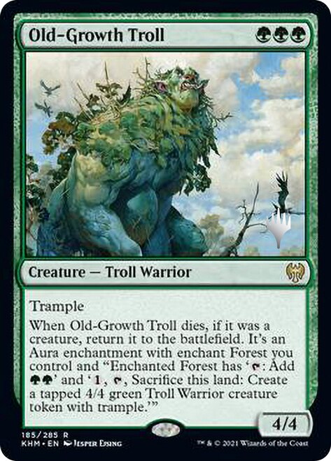 Old-Growth Troll [Kaldheim Promo Pack] | Gaming Infinity