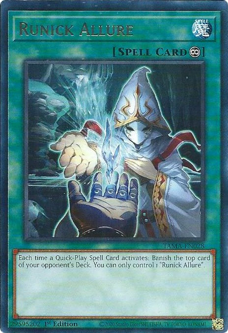 Runick Allure [TAMA-EN028] Rare | Gaming Infinity