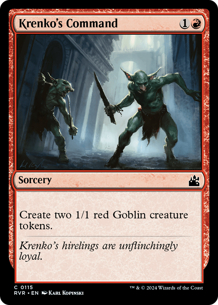 Krenko's Command [Ravnica Remastered] | Gaming Infinity