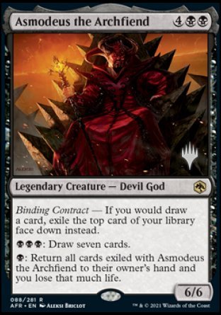 Asmodeus the Archfiend (Promo Pack) [Dungeons & Dragons: Adventures in the Forgotten Realms Promos] | Gaming Infinity