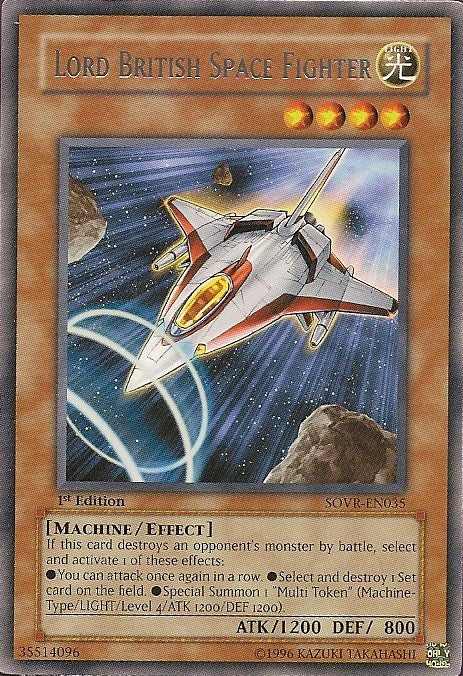 Lord British Space Fighter [SOVR-EN035] Rare | Gaming Infinity