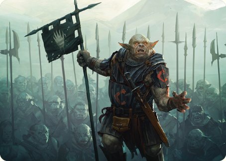 Ugluk of the White Hand Art Card [The Lord of the Rings: Tales of Middle-earth Art Series] | Gaming Infinity
