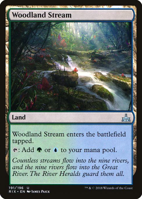 Woodland Stream [Rivals of Ixalan] | Gaming Infinity