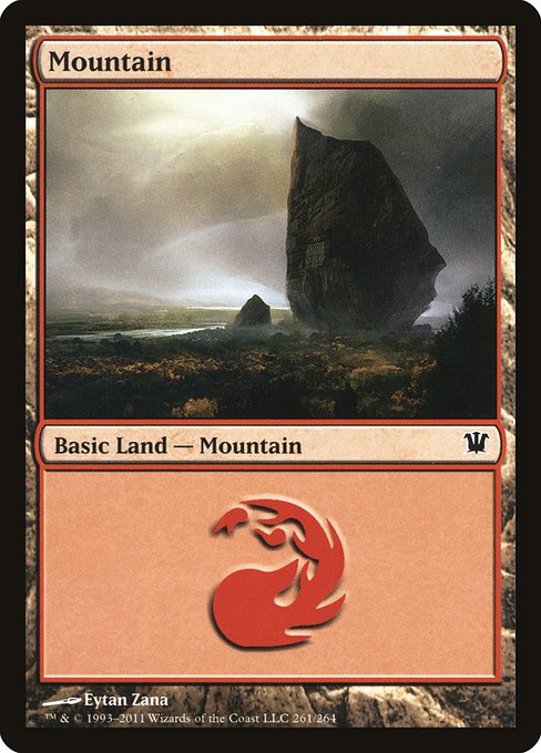 Mountain (261) [Innistrad] | Gaming Infinity