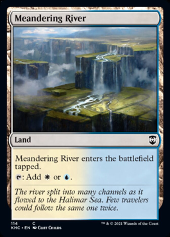 Meandering River [Kaldheim Commander] | Gaming Infinity