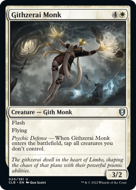 Githzerai Monk [Commander Legends: Battle for Baldur's Gate] | Gaming Infinity