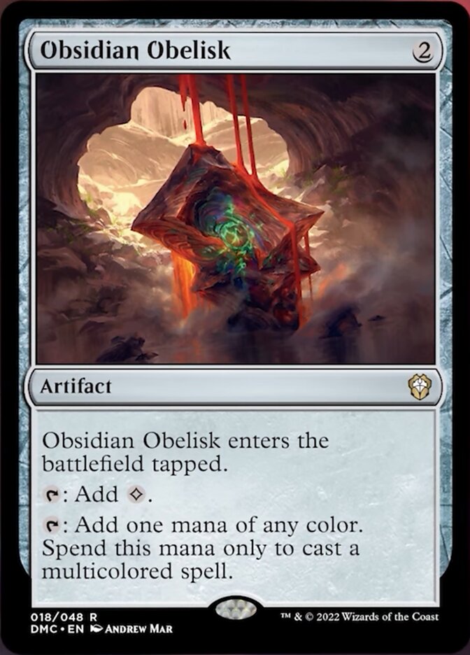 Obsidian Obelisk [Dominaria United Commander] | Gaming Infinity