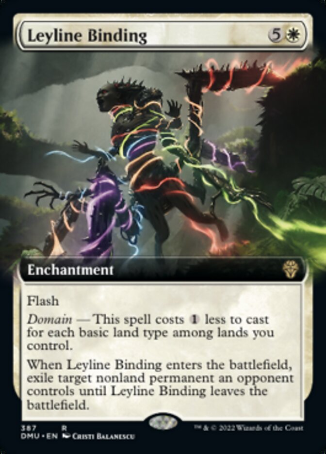 Leyline Binding (Extended Art) [Dominaria United] | Gaming Infinity