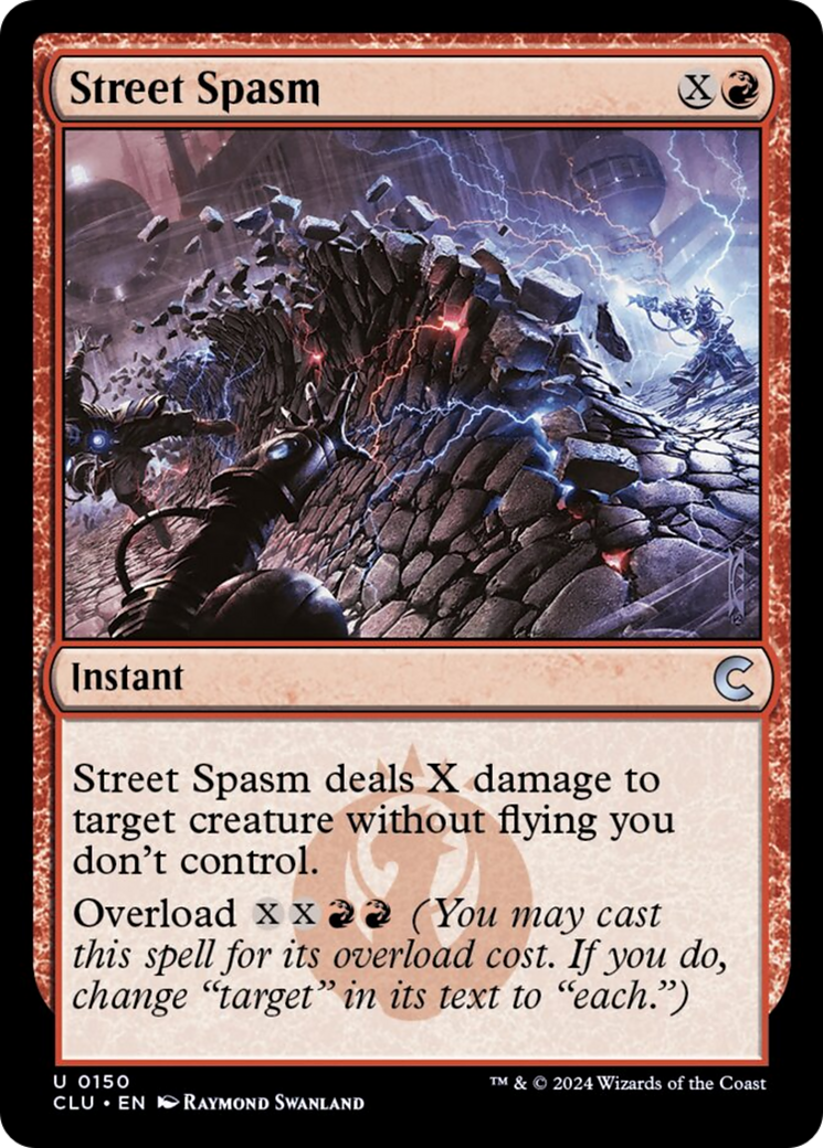 Street Spasm [Ravnica: Clue Edition] | Gaming Infinity