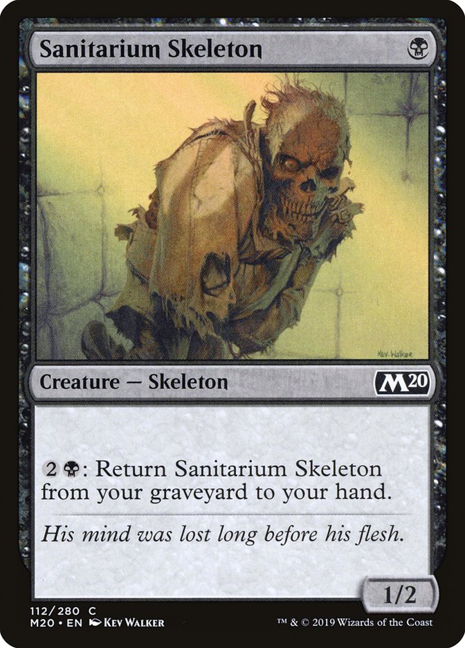 Sanitarium Skeleton [Core Set 2020] | Gaming Infinity