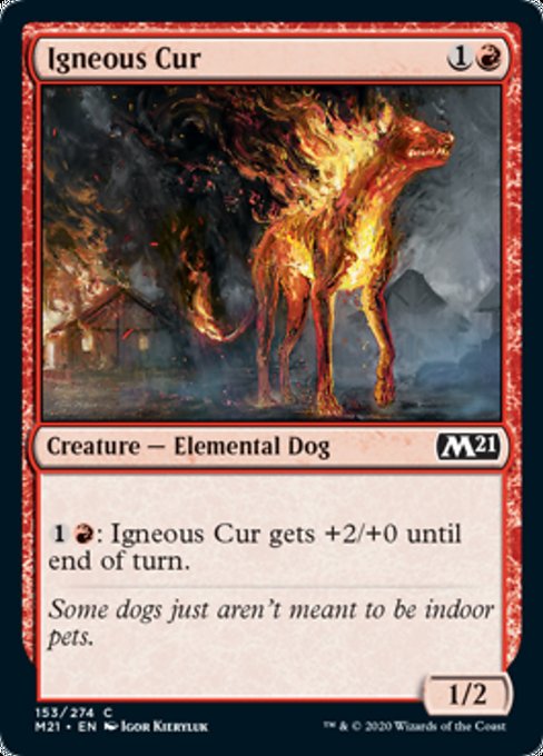 Igneous Cur [Core Set 2021] | Gaming Infinity