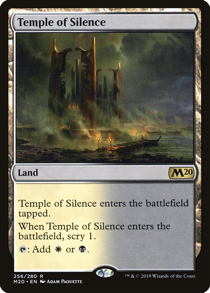 Temple of Silence [Core Set 2020] | Gaming Infinity