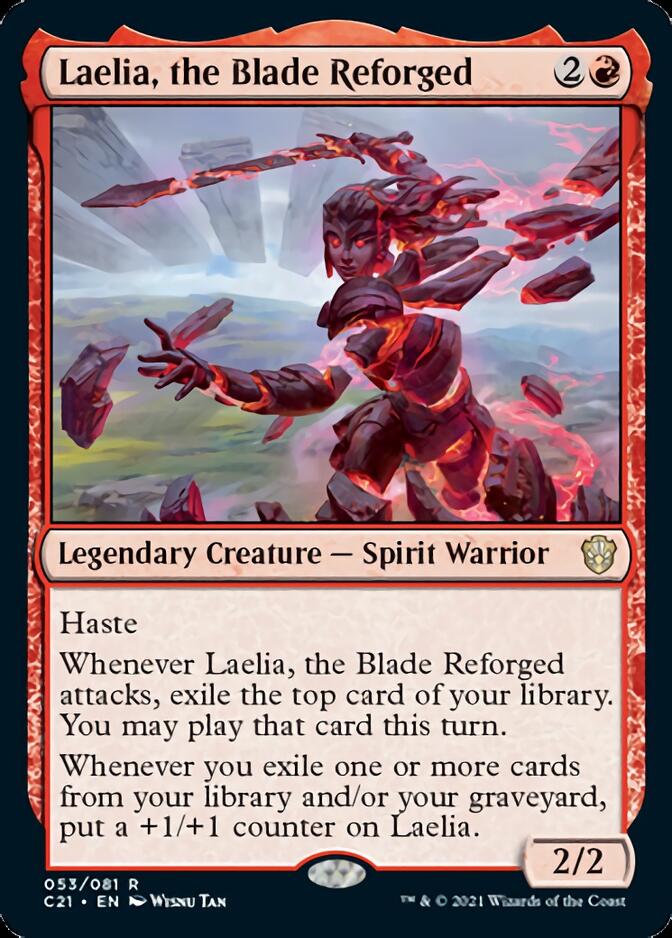 Laelia, the Blade Reforged [Commander 2021] | Gaming Infinity