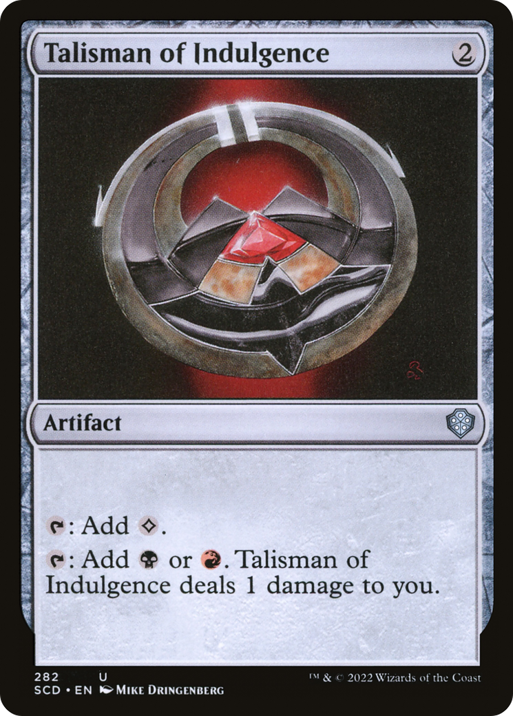 Talisman of Indulgence [Starter Commander Decks] | Gaming Infinity