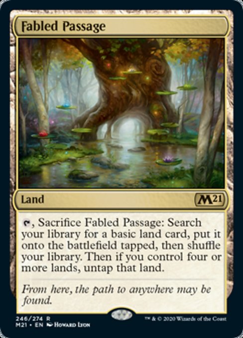 Fabled Passage [Core Set 2021] | Gaming Infinity