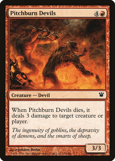 Pitchburn Devils [Innistrad] | Gaming Infinity