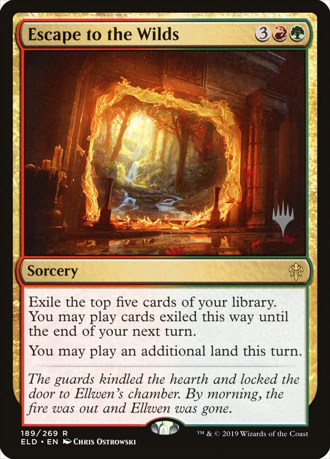 Escape to the Wilds (Promo Pack) [Throne of Eldraine Promos] | Gaming Infinity