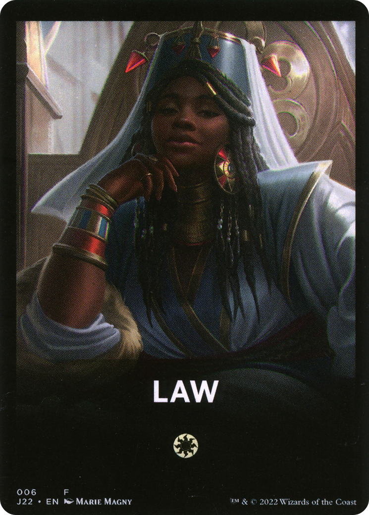 Law Theme Card [Jumpstart 2022 Front Cards] | Gaming Infinity