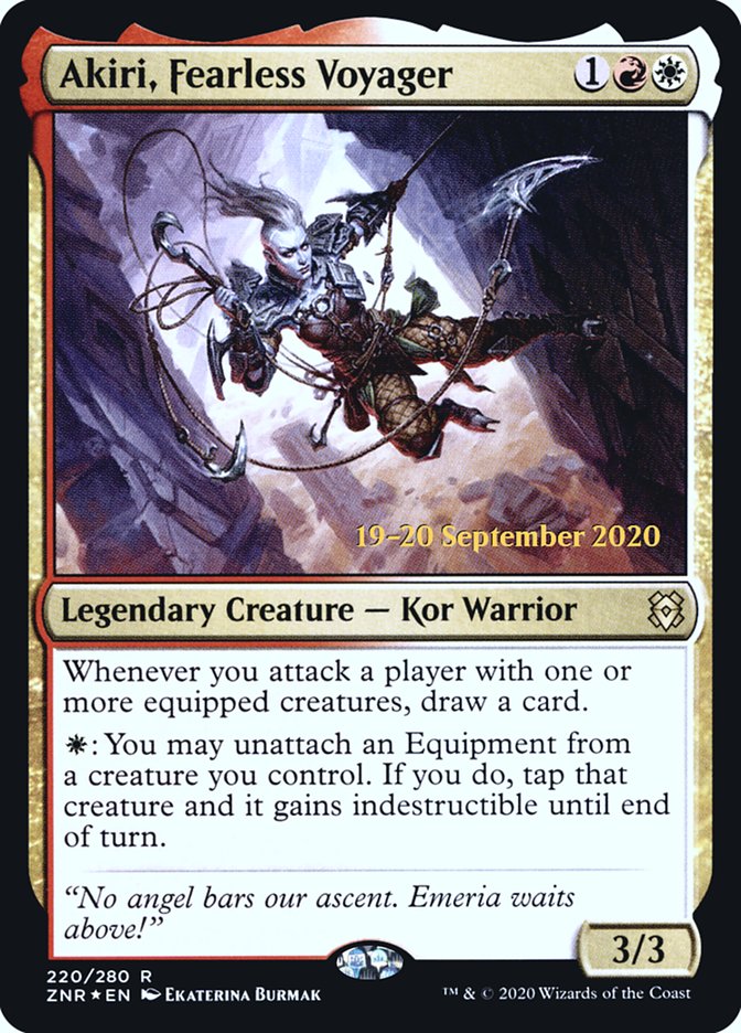 Akiri, Fearless Voyager  [Zendikar Rising Prerelease Promos] | Gaming Infinity