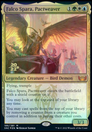 Falco Spara, Pactweaver [Streets of New Capenna Prerelease Promos] | Gaming Infinity