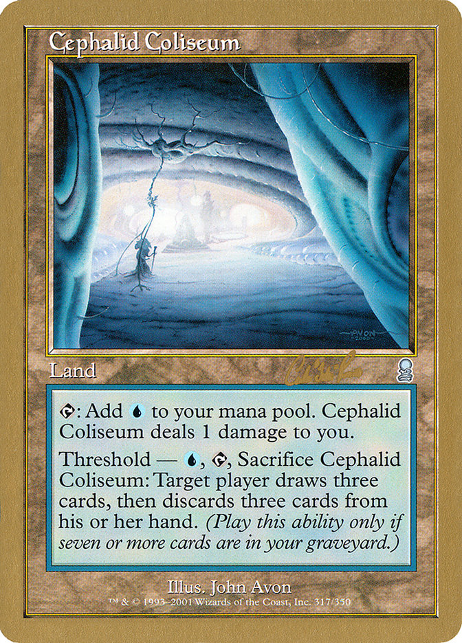 Cephalid Coliseum (Carlos Romao) [World Championship Decks 2002] | Gaming Infinity