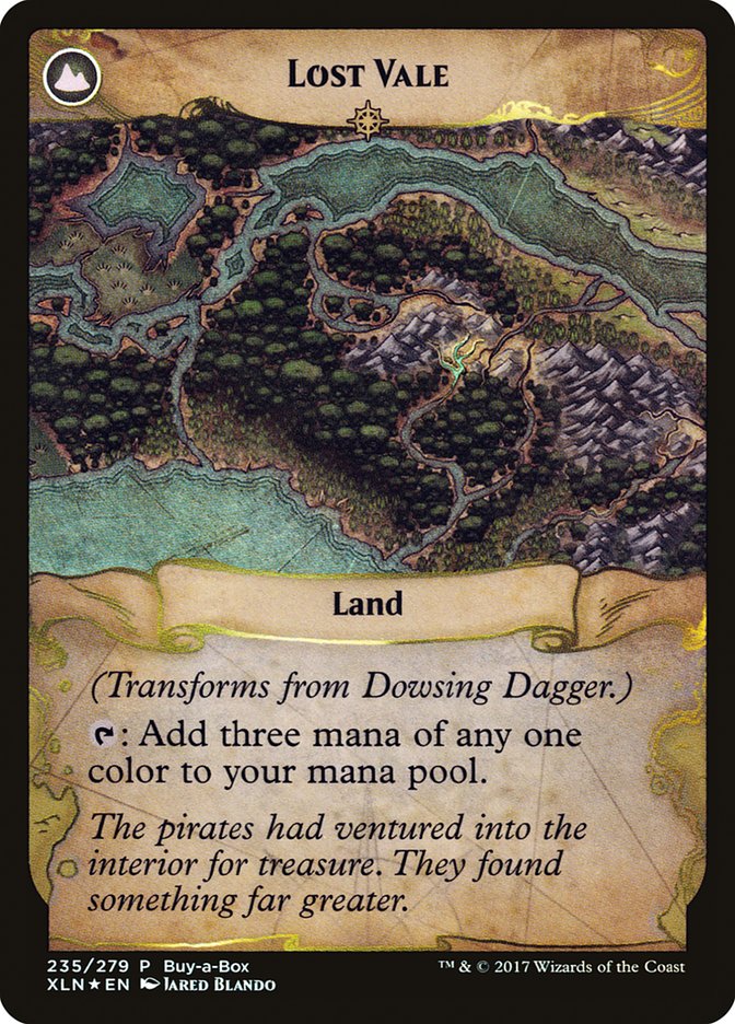 Dowsing Dagger // Lost Vale (Buy-A-Box) [Ixalan Treasure Chest] | Gaming Infinity