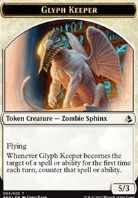 Glyph Keeper // Warrior Token [Amonkhet Tokens] | Gaming Infinity