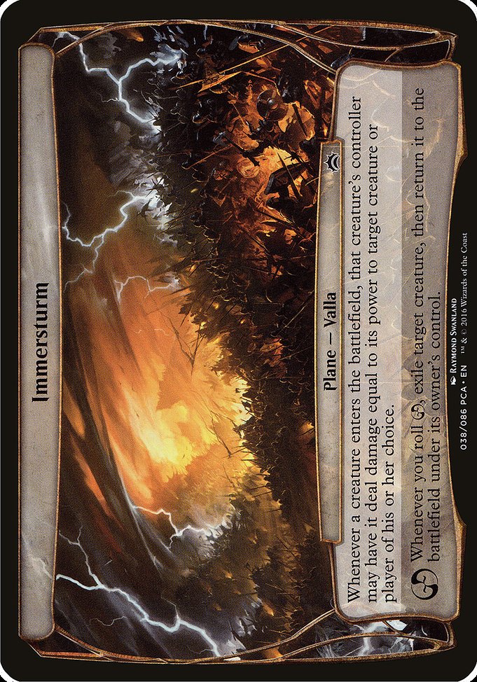 Immersturm (Planechase Anthology) [Planechase Anthology] | Gaming Infinity