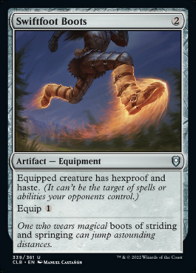 Swiftfoot Boots [Commander Legends: Battle for Baldur's Gate] | Gaming Infinity