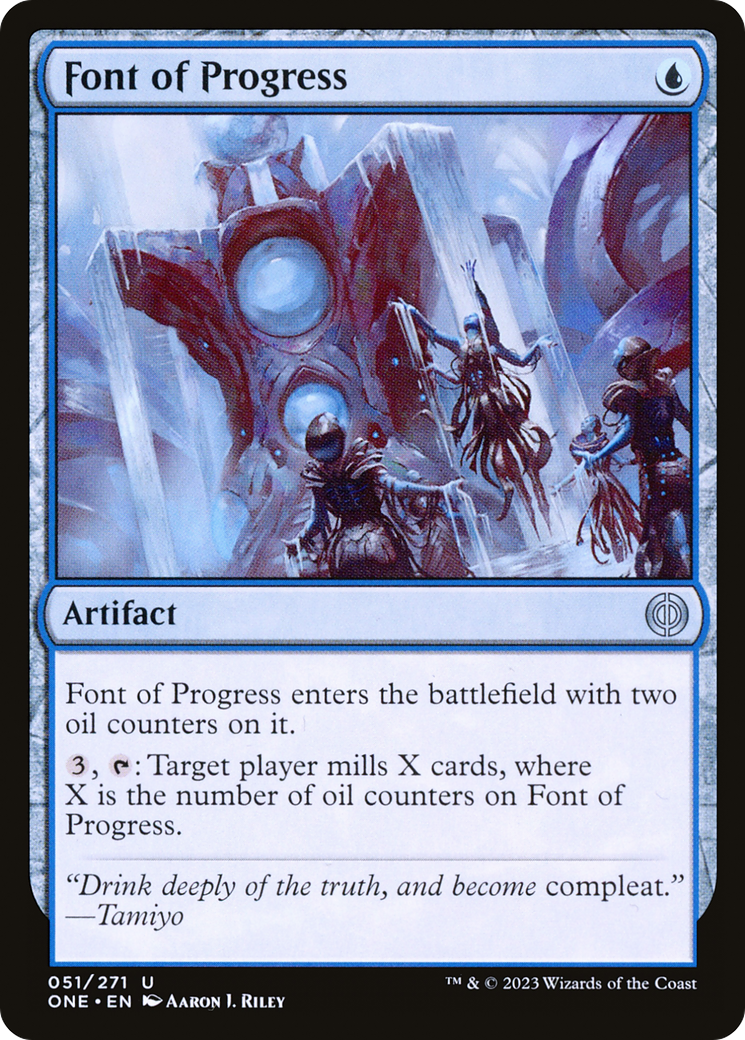 Font of Progress [Phyrexia: All Will Be One] | Gaming Infinity