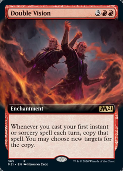 Double Vision (Extended Art) [Core Set 2021] | Gaming Infinity