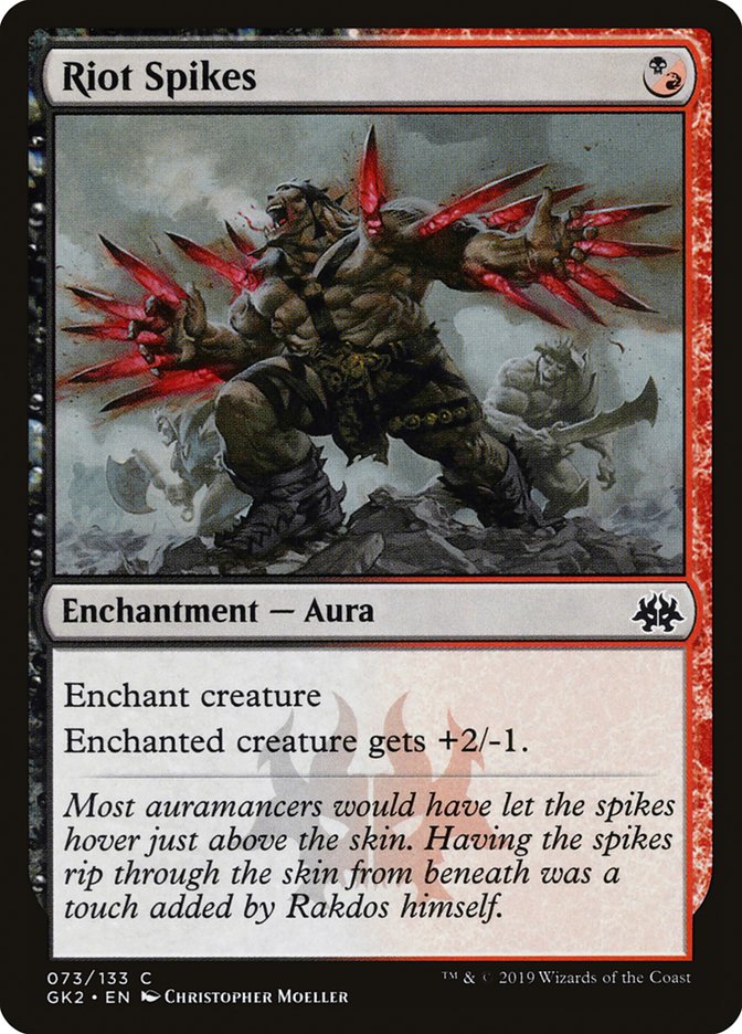 Riot Spikes [Ravnica Allegiance Guild Kit] | Gaming Infinity