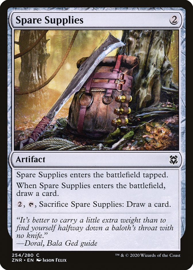 Spare Supplies [Zendikar Rising] | Gaming Infinity