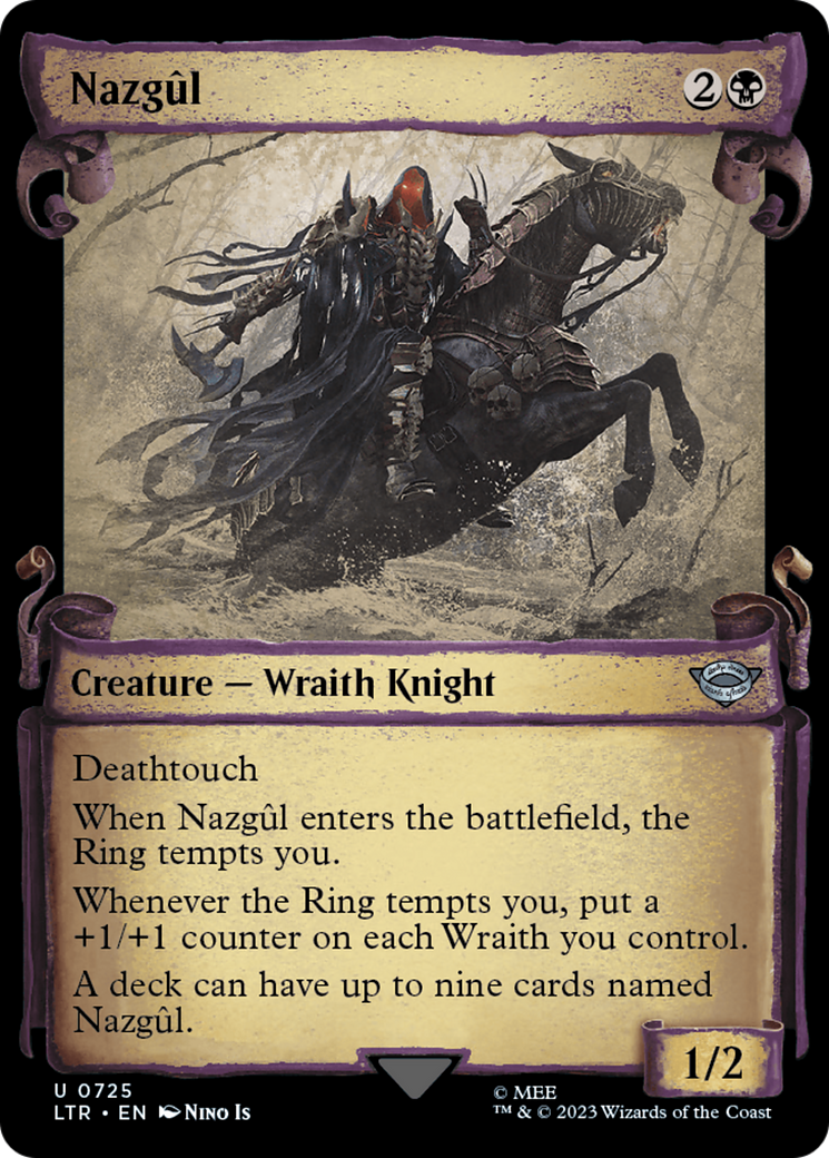 Nazgul (0725) [The Lord of the Rings: Tales of Middle-Earth Showcase Scrolls] | Gaming Infinity