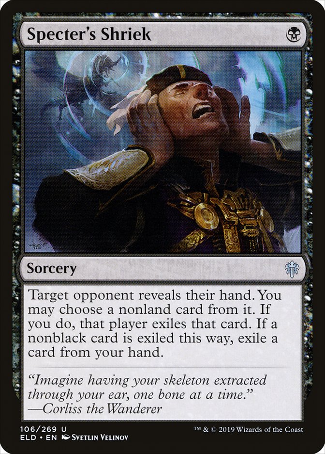 Specter's Shriek [Throne of Eldraine] | Gaming Infinity