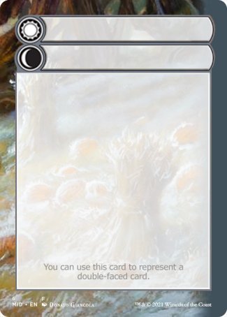 Helper Card (6/9) [Innistrad: Midnight Hunt Tokens] | Gaming Infinity