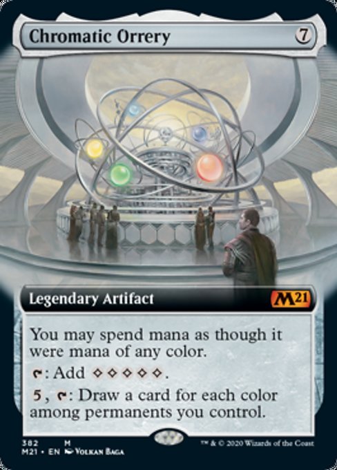 Chromatic Orrery (Extended Art) [Core Set 2021] | Gaming Infinity